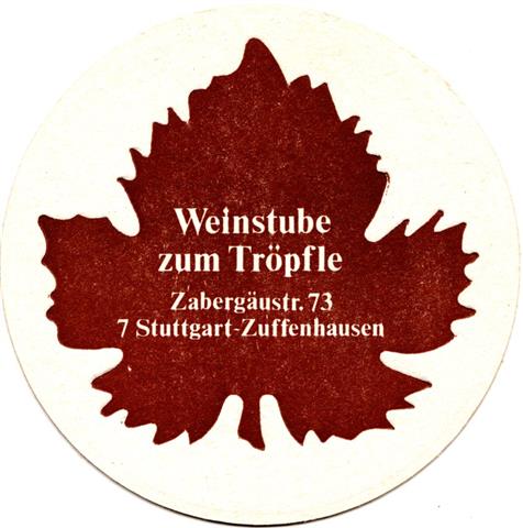 stuttgart s-bw zum trpfle 1a (rund215-weinstube-braun)